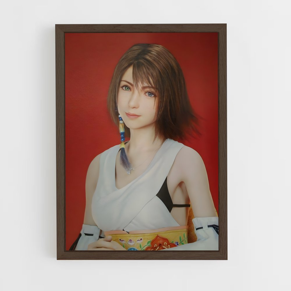 Poster Yuna Éthérée – affiche Final Fantasy (vue 5)